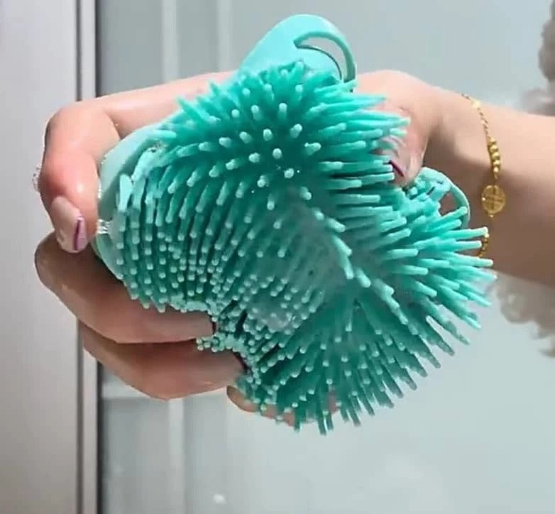 Silicone Pet Bath Massage Brush