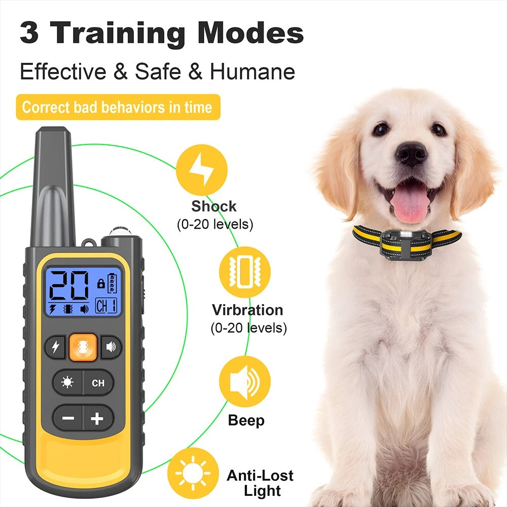 Rechargeable Remote Dog Training Collar