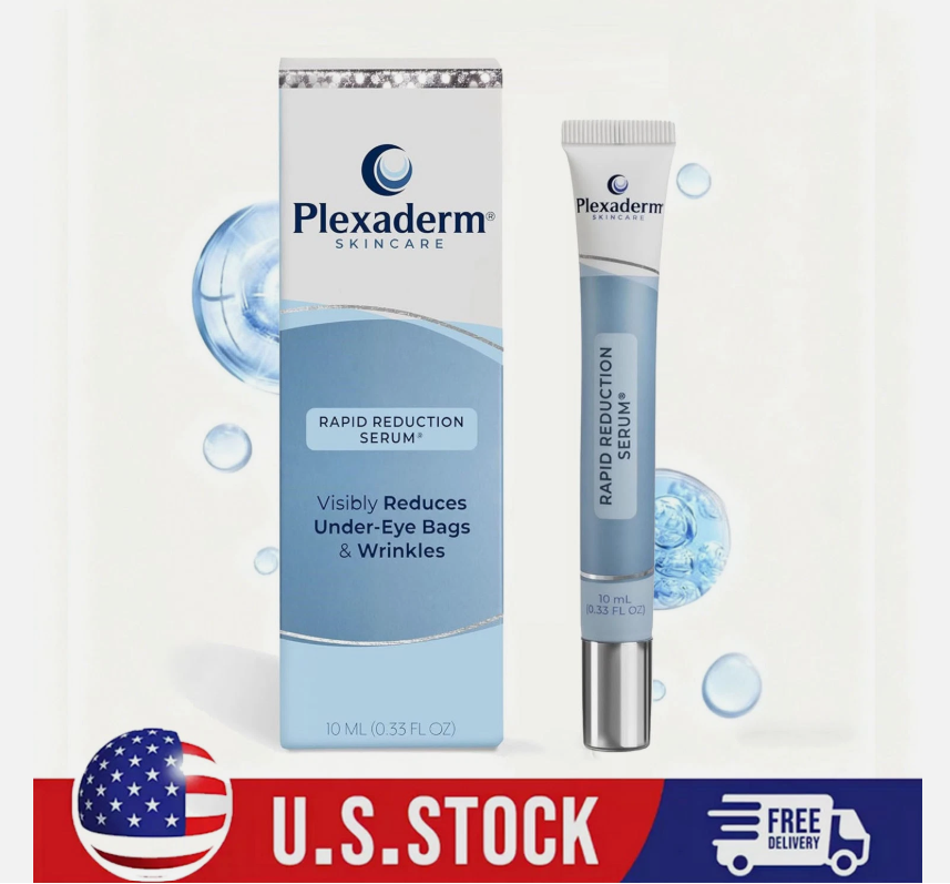Plexaderm Rapid Reduction Serum 10ml | Instant Under-Eye Bag & Wrinkle Reducer  Product Title