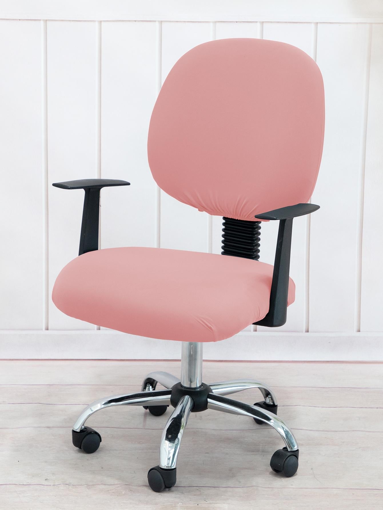 Solid Color Modern Office Chair Cover