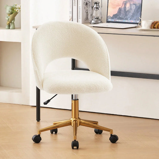 Fumahaus Sherpa Swivel Vanity Desk Chair