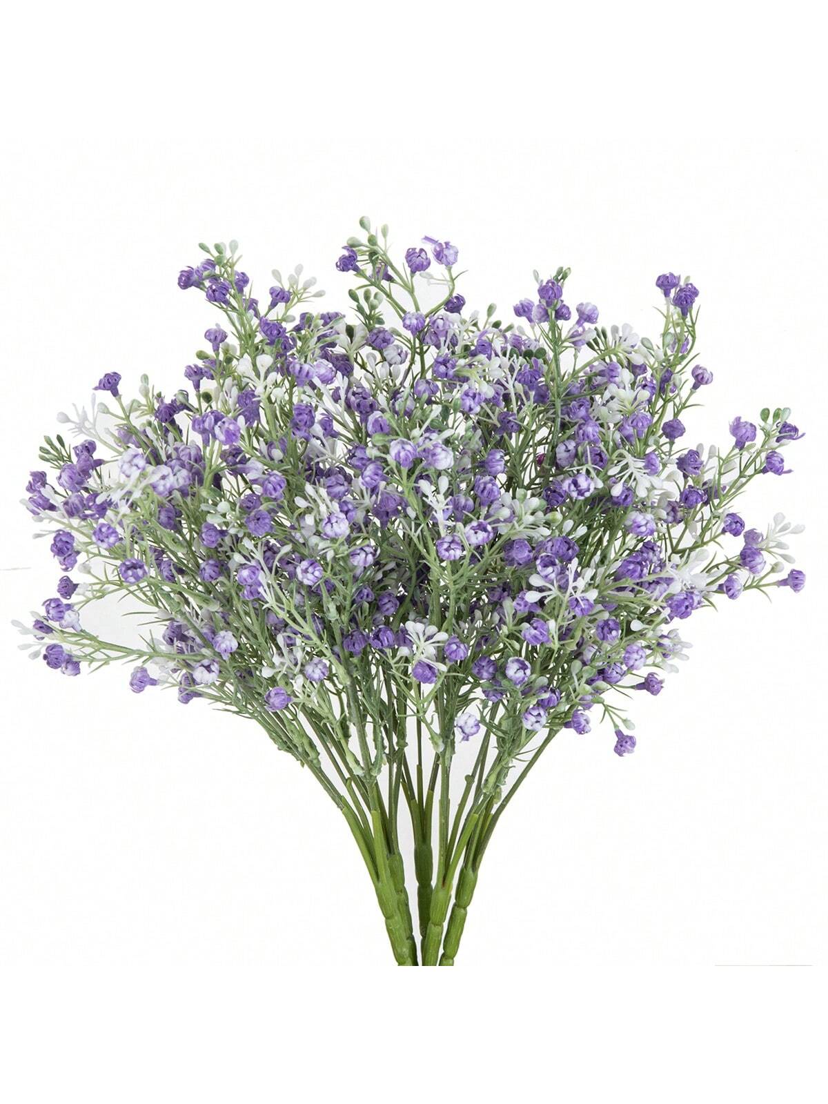 1pc/3pcs Artificial Plastic Baby's Breath Flower Bouquet, Fake Flowers For Valentine's Day, Bride, Wedding, Home, Restaurant, Bedroom Decor, Holiday, Birthday Party, Outdoor Garden Decor, Valentine's Day, Graduation Gift
