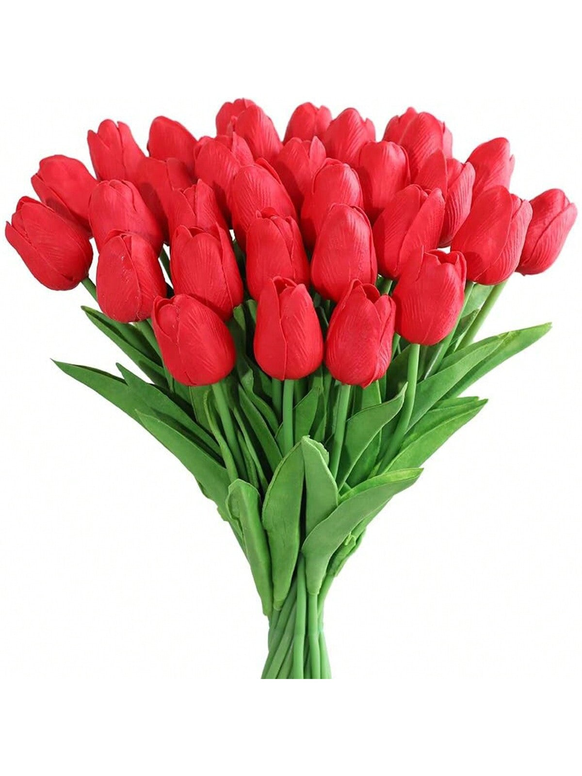 1/3/10/20/30pcs Premium Artificial Flowers, Real Touch Tulips Bouquet, Artificial Flowers For Wedding Room Home Hotel Party Event Valentine's Day New Years Gifts