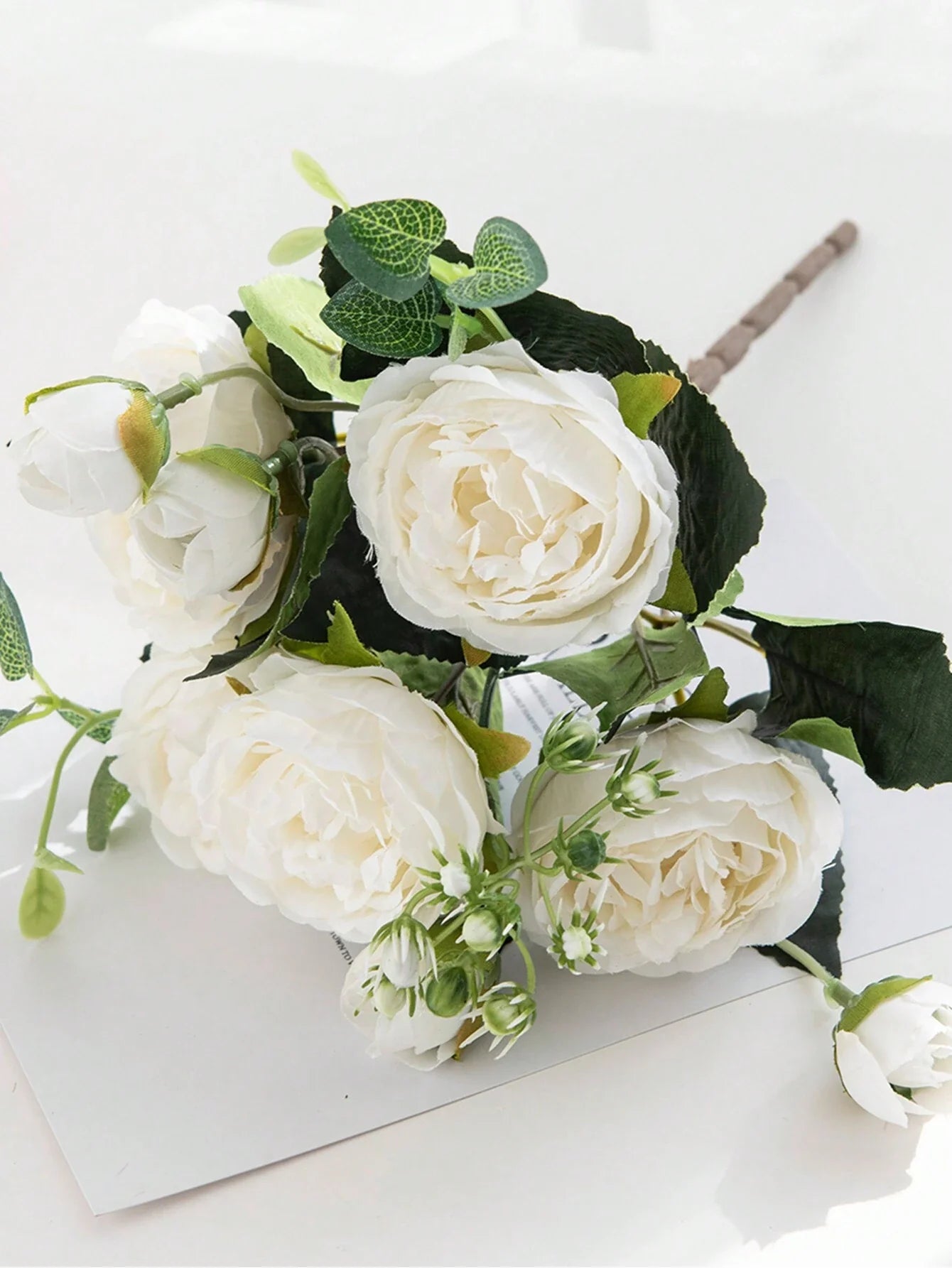 Artificial Rose Flower Bouquet Decor