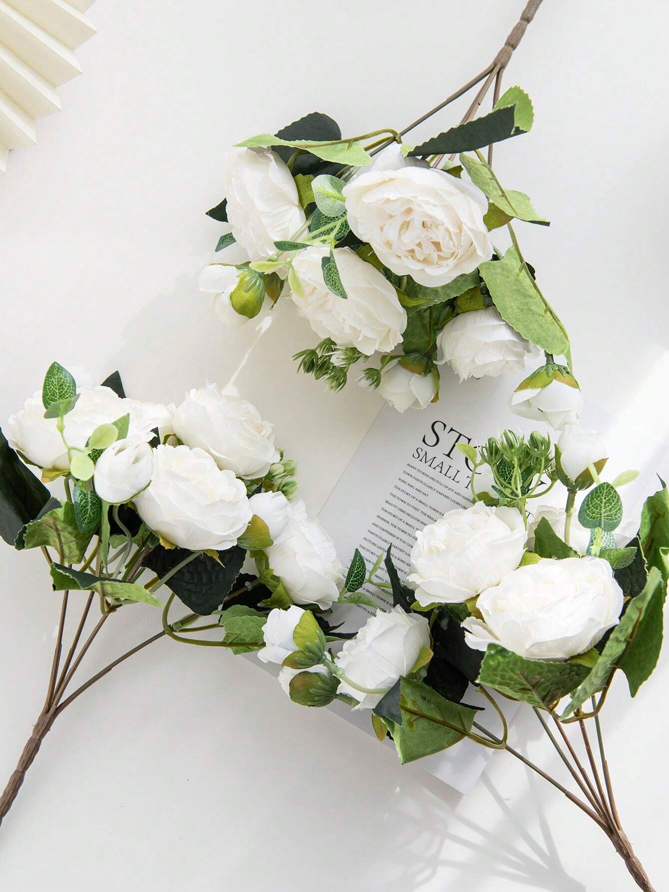 Artificial Rose Flower Bouquet Decor
