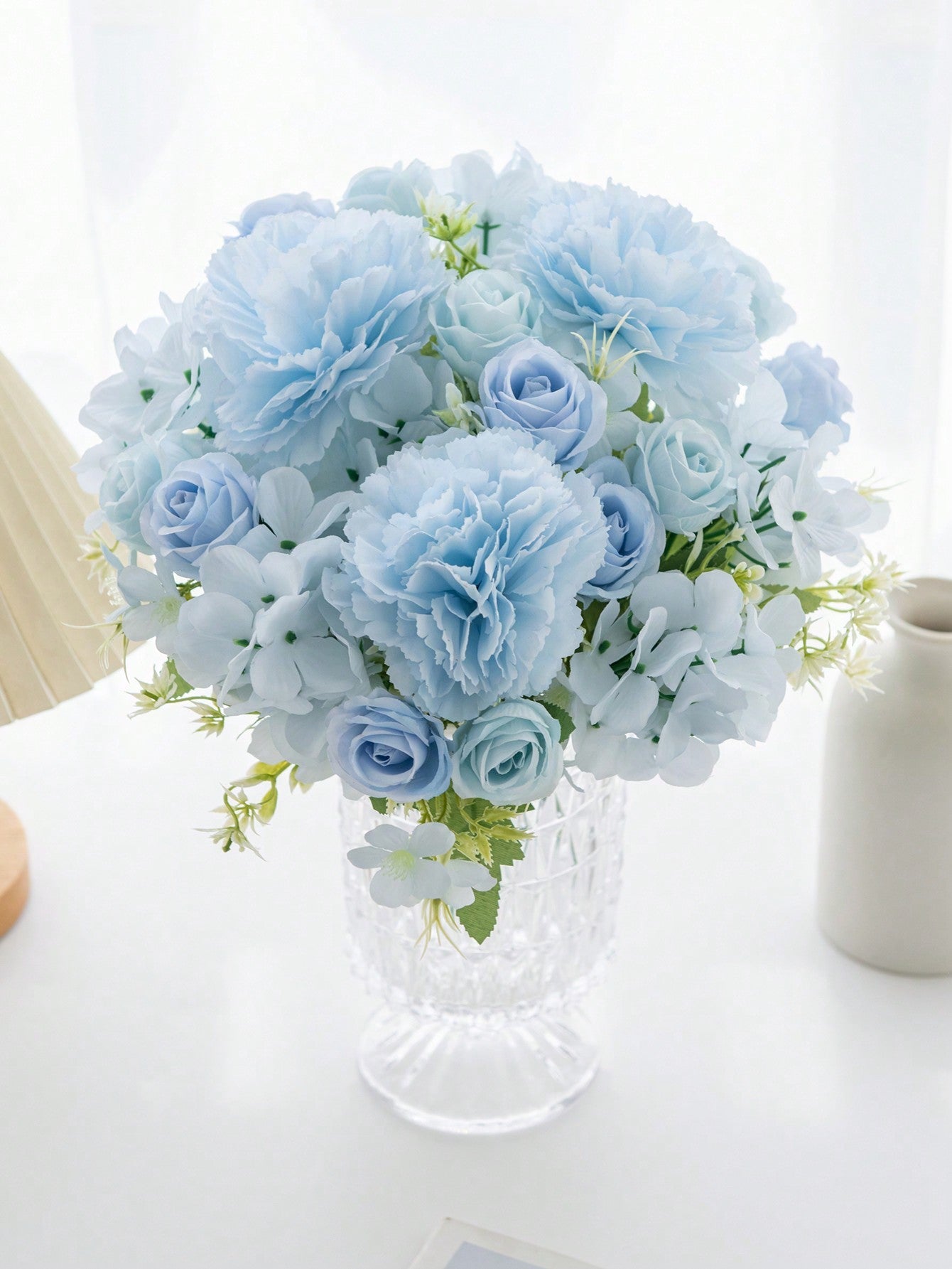 Artificial Rose Flower Bouquet Decor