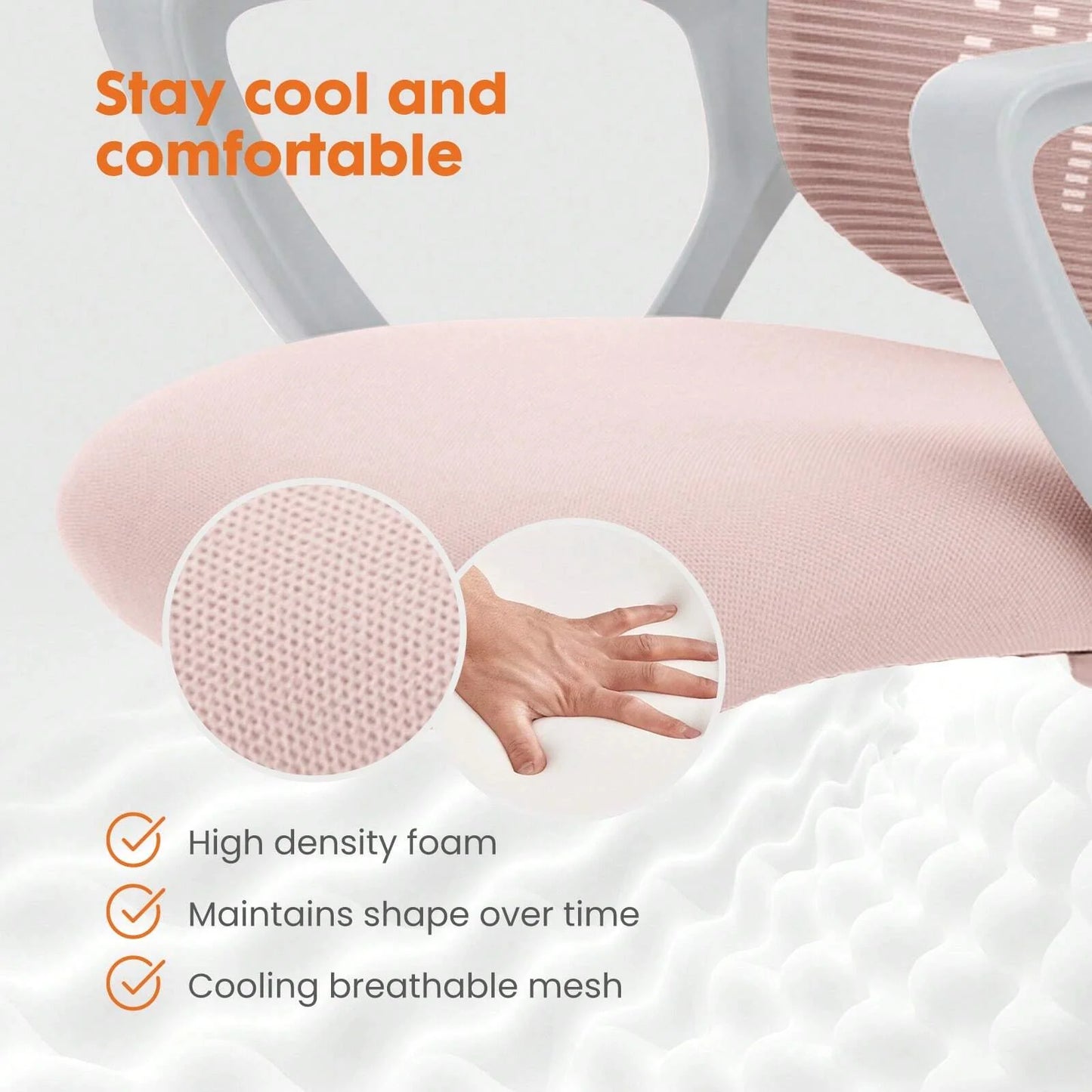Sweetcrispy Ergonomic Mesh Office Chair