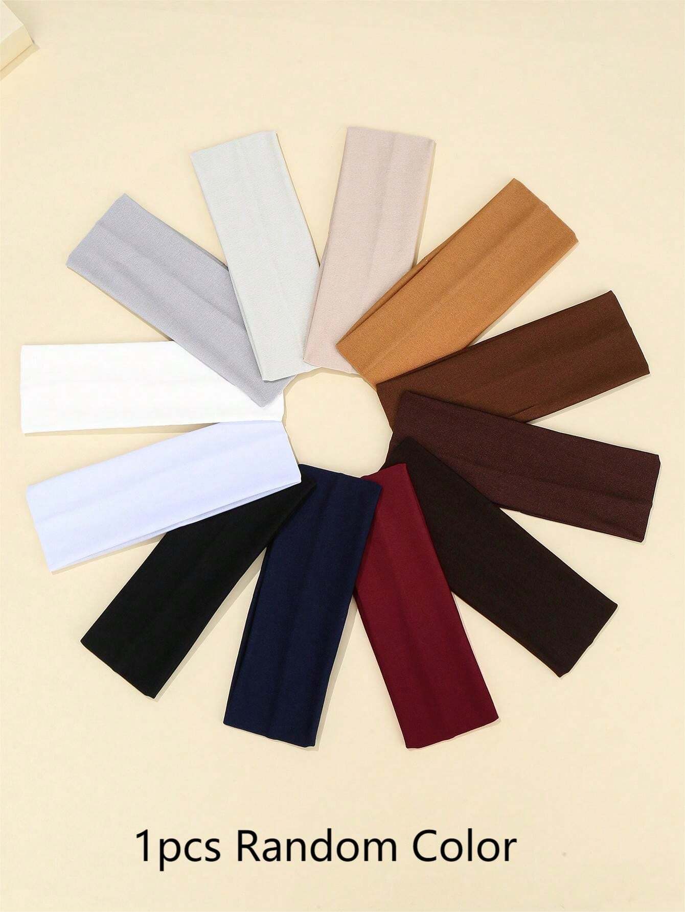 5pcs Set Wide Elastic Sports Yoga Headbands, Pink Tone Hair Band Turban Headband Sweatband, Hairband Fall Winter Hair Accessories For Women For Vacation Outfits Woman Elegant Scarf Women Bandana Soft Headwrap