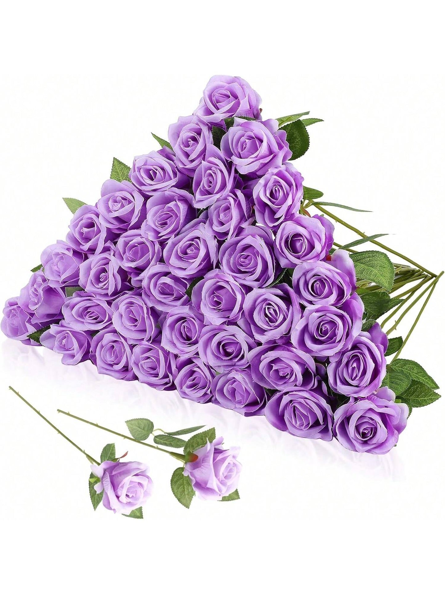 1pc/5pcs/10pcs/12pcs/20pcs Burgundy 20-Inch Artificial Roses, Premium Fake Roses, Suitable For Home Decor, Room Decor, Dining Table Decor, Wedding Decor, Bridal Bouquet, Wrist Corsage, Flower Arrangement Materials