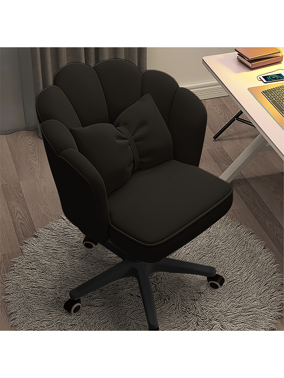 Cute Petal Adjustable Butterfly Desk Chair