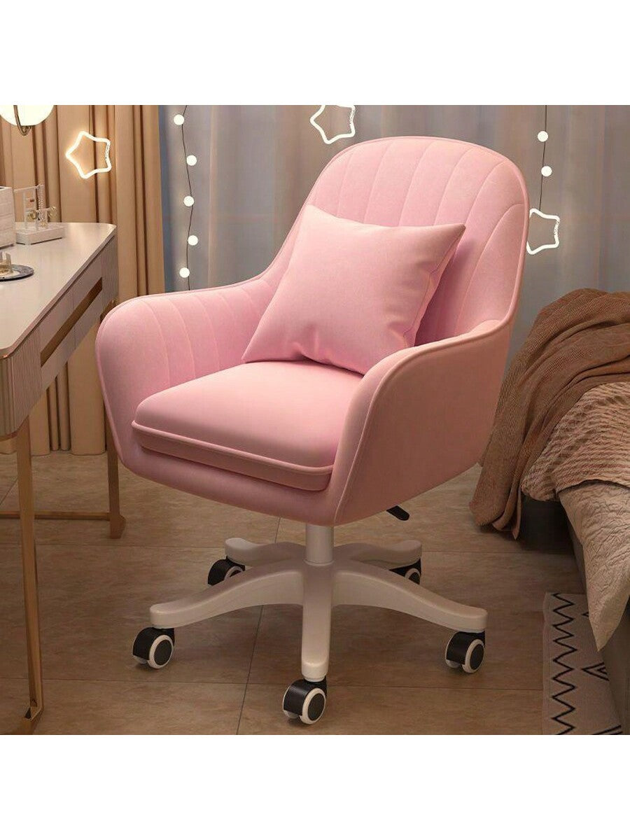 Cute Adjustable Mid-Back Office Chair