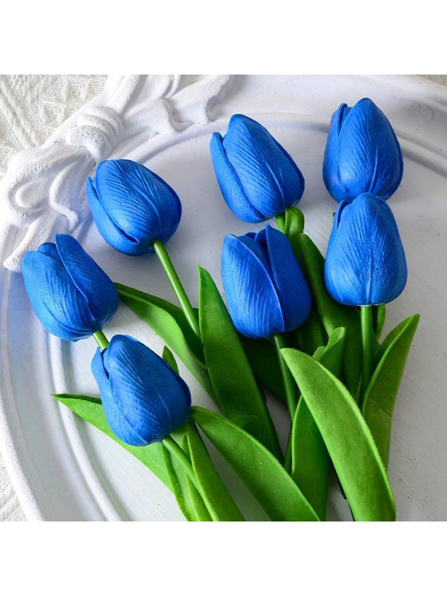 1/3/10/20/30pcs Premium Artificial Flowers, Real Touch Tulips Bouquet, Artificial Flowers For Wedding Room Home Hotel Party Event Valentine's Day New Years Gifts