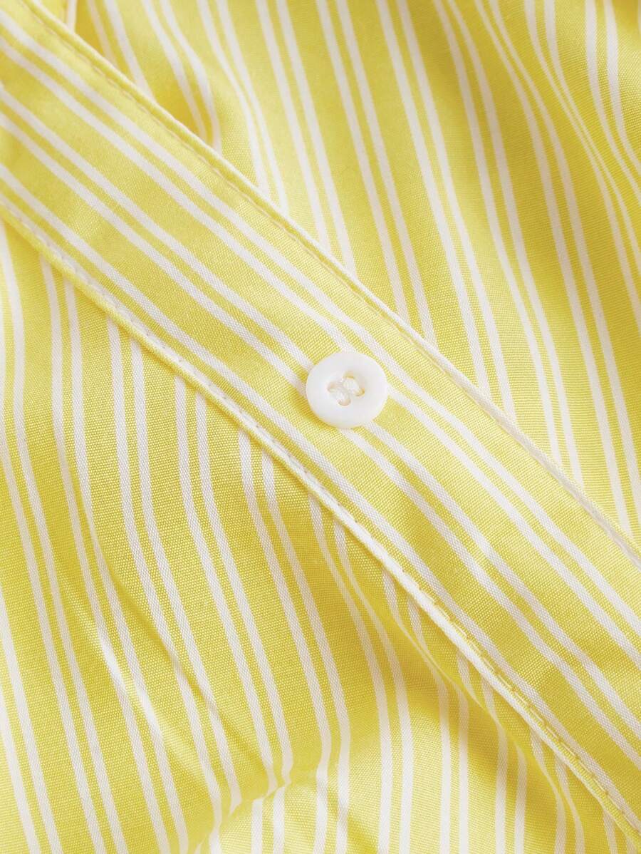 Women’s Striped Business Casual Blouse