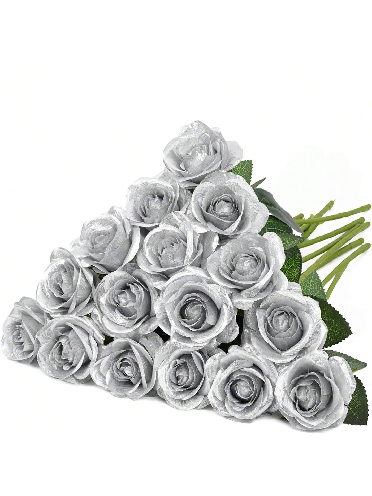 1pc/5pcs/10pcs/12pcs/20pcs Burgundy 20-Inch Artificial Roses, Premium Fake Roses, Suitable For Home Decor, Room Decor, Dining Table Decor, Wedding Decor, Bridal Bouquet, Wrist Corsage, Flower Arrangement Materials