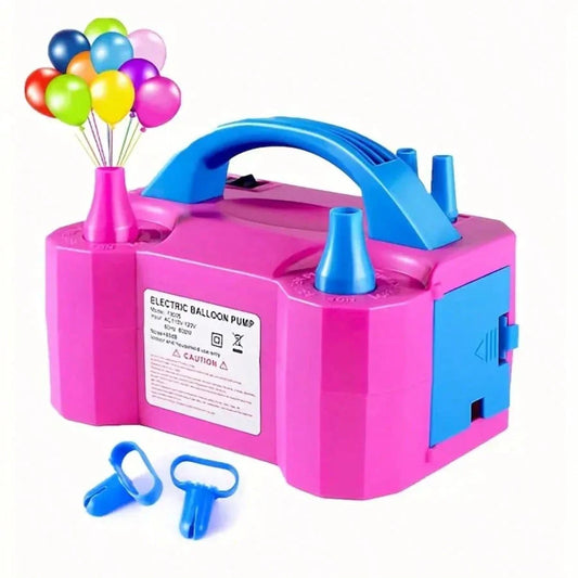 LocalPortable Electric Balloon Pump/Electric Balloon Inflator Decoration, Suitable For Halloween Parties, Gifts, Wedding Celebrations, Holiday Party Decoration, Balloon Pump
