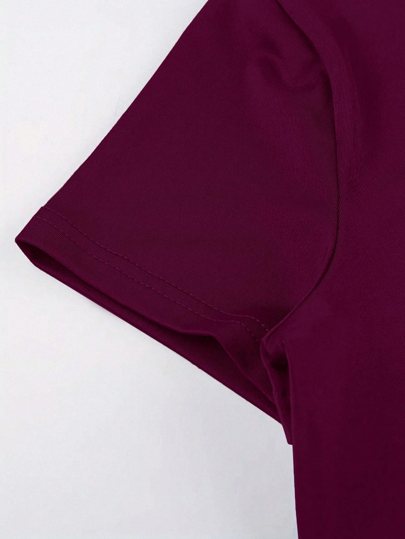 INAWLY Solva Women's Plain Round Neck Short Sleeve Cropped Slim Fit T-Shirt