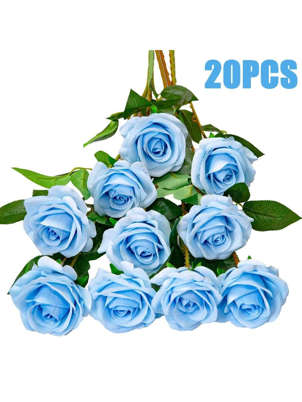 100pcs Artificial Deep Red Roses, Lifelike Flowers, Suitable For DIY Wedding Bouquets, Tabletop Decor, Bridal Shower, Valentine's Day Decoration, Baby Shower, Home Decor, Living Room, Dining Table, Wall, Garden, Wreath, Bedroom Decoration, Etc.