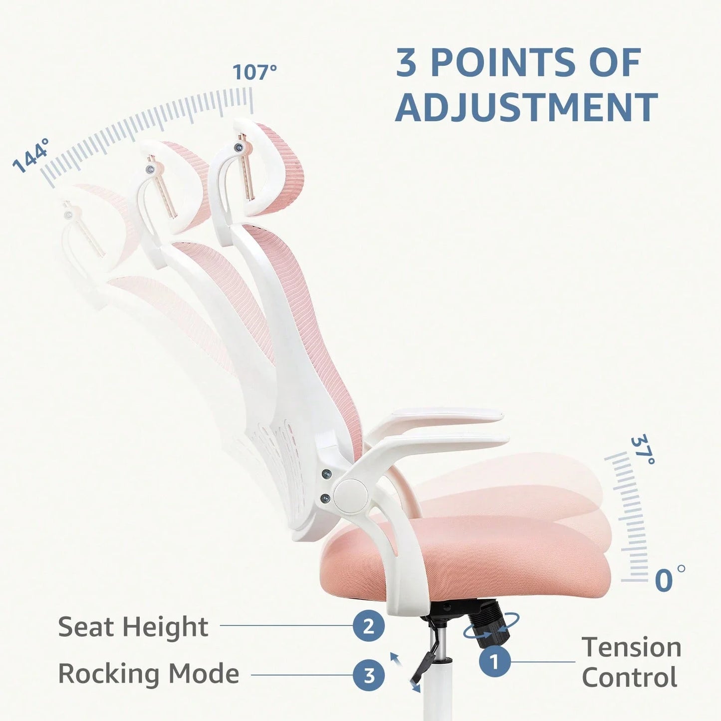 OLIXIS Ergonomic High-Back Office Chair