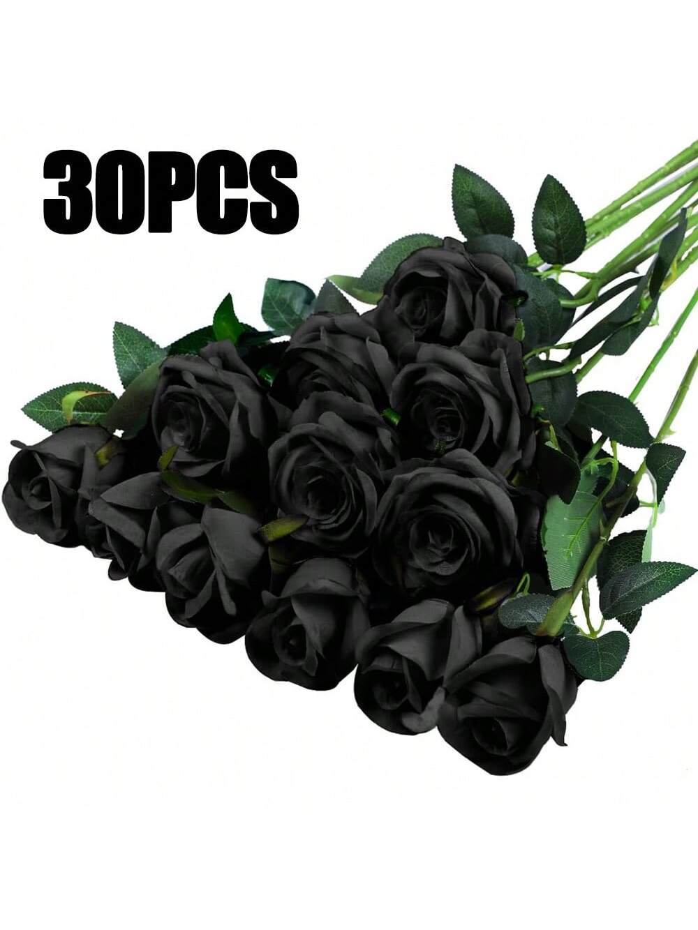 100pcs Artificial Deep Red Roses, Lifelike Flowers, Suitable For DIY Wedding Bouquets, Tabletop Decor, Bridal Shower, Valentine's Day Decoration, Baby Shower, Home Decor, Living Room, Dining Table, Wall, Garden, Wreath, Bedroom Decoration, Etc.