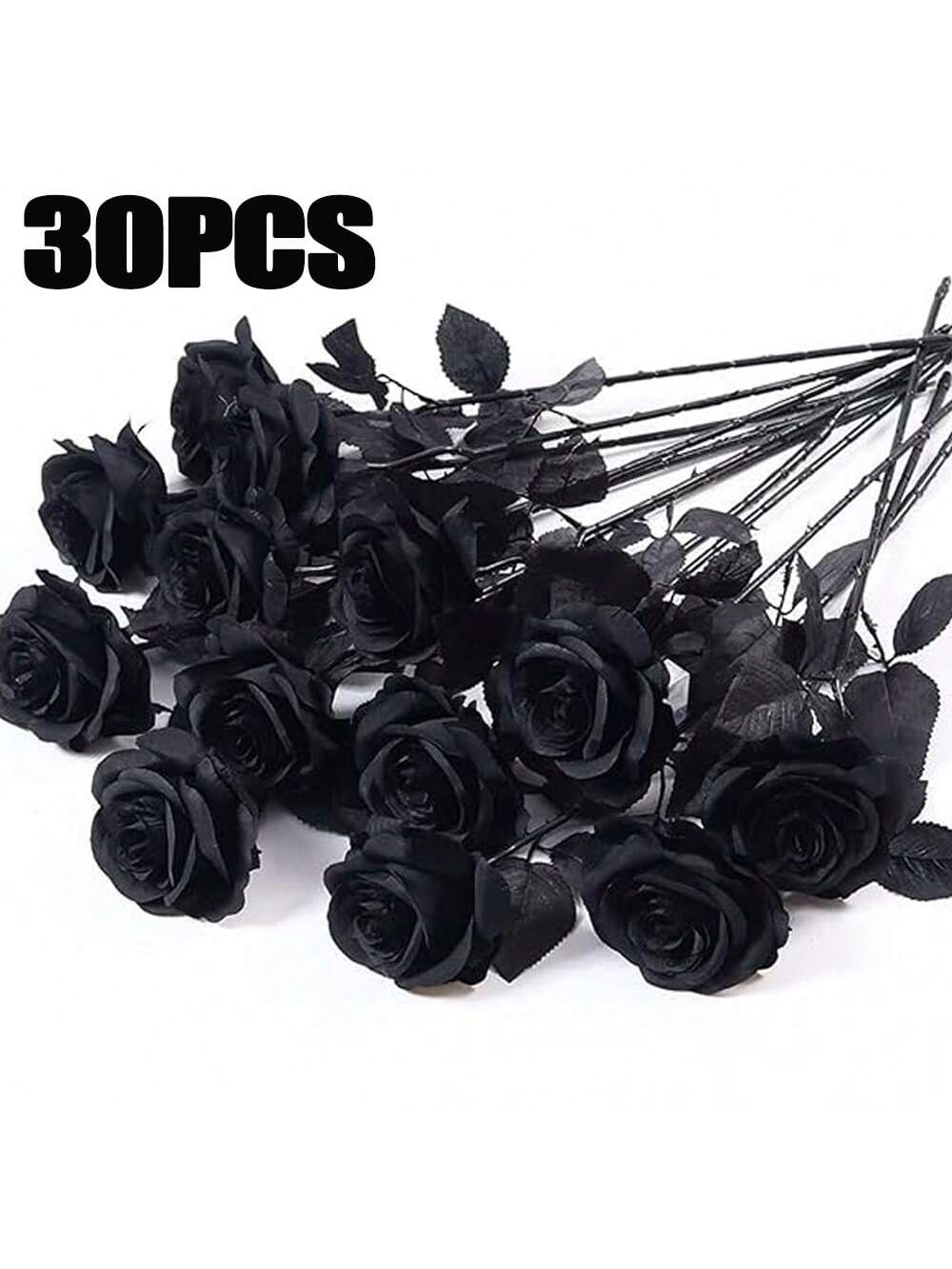 100pcs Artificial Deep Red Roses, Lifelike Flowers, Suitable For DIY Wedding Bouquets, Tabletop Decor, Bridal Shower, Valentine's Day Decoration, Baby Shower, Home Decor, Living Room, Dining Table, Wall, Garden, Wreath, Bedroom Decoration, Etc.