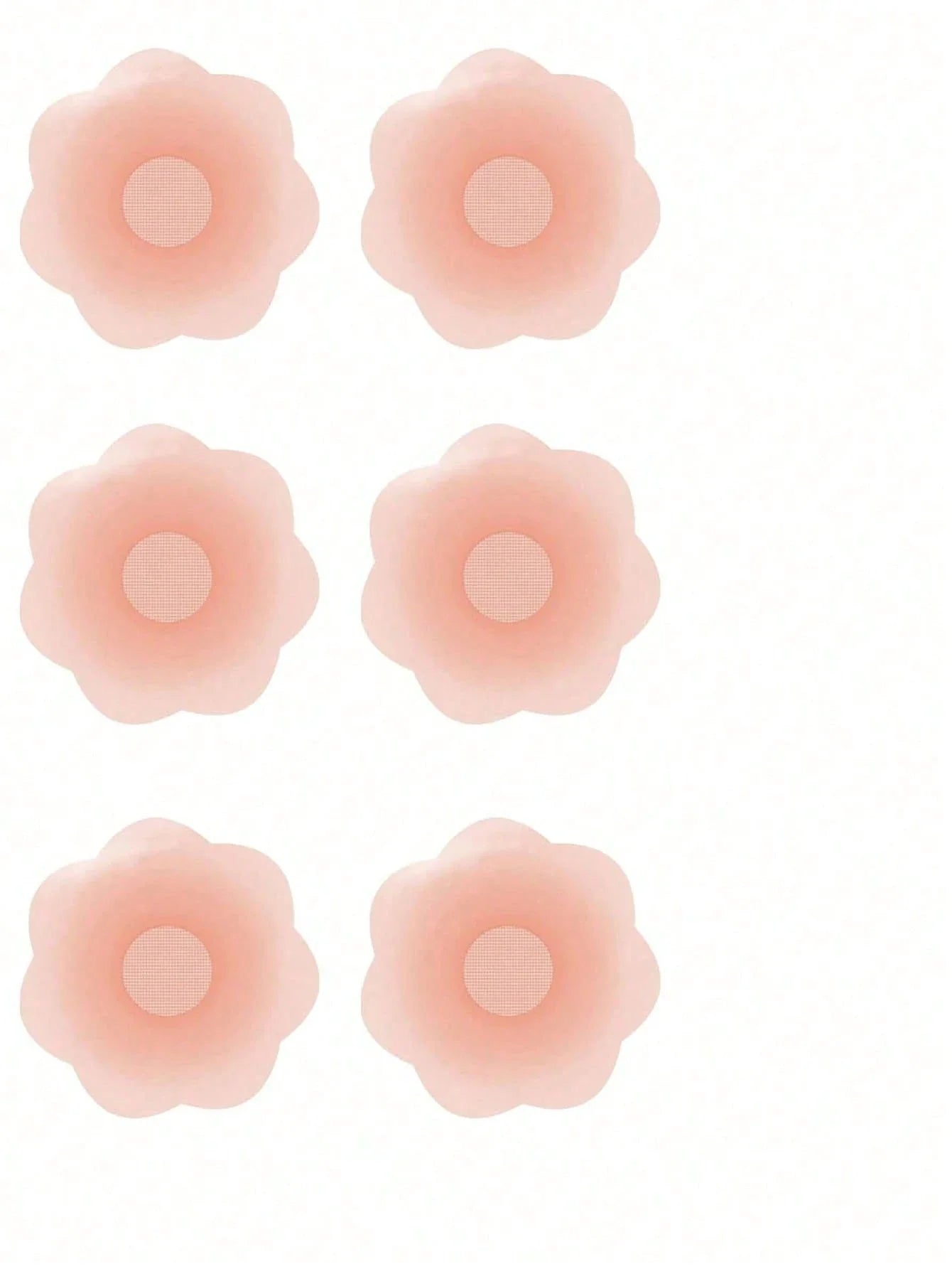 2/6/12 PCS Nipple Covers For Women, Reusable Nipple Coverings, Nipple Pasties, Boob Pasties, Reusable Silicone Adhesive Invisible Pasty Nipple Covers For Women With Travel Box