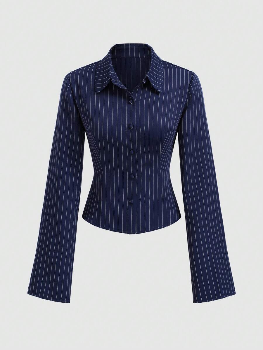 Vela Rue Wine Red Fitted Shirt