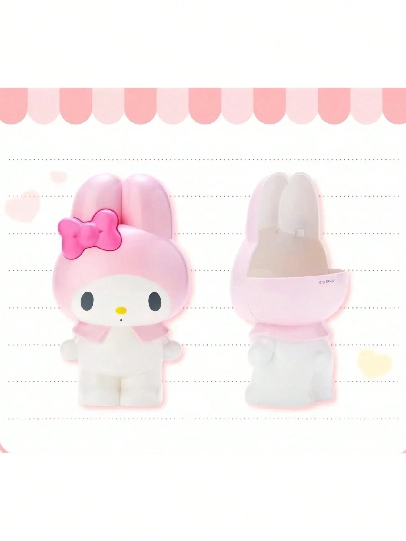 Sanrio Hello Kitty Pen Holder Stationery Melody ,Kuromicosmetic Brush Storage Box Desktop Storage Box Gifts, Pencil Cases, Pencil Cases, Schoolbags.Must-Have For Back-To-School Season,Makeup Artist Storage Bucket, Stationery Refill Storage Bucket, Suitabl