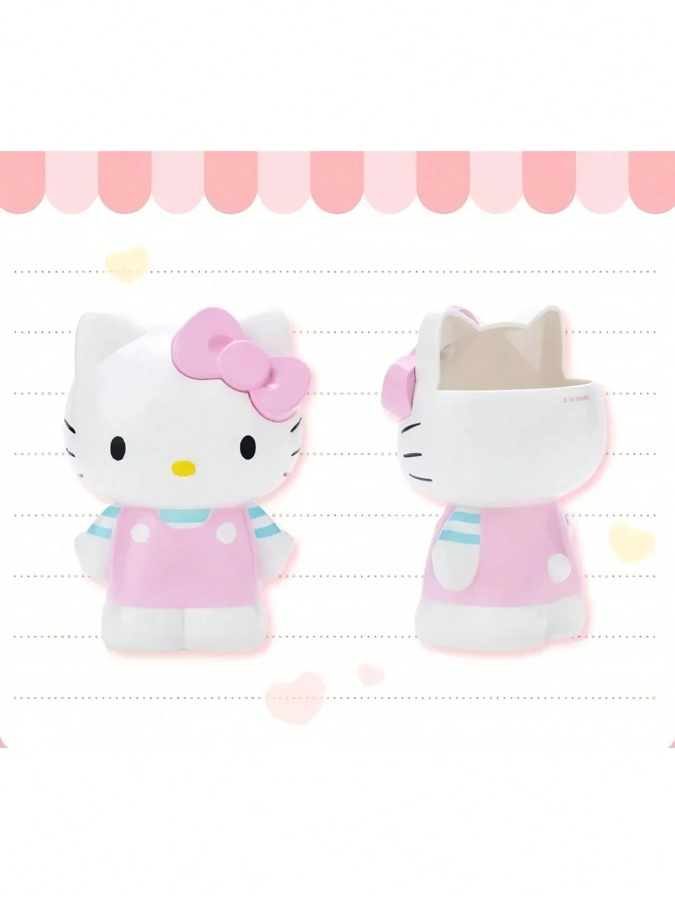 Sanrio Hello Kitty Pen Holder Stationery Melody ,Kuromicosmetic Brush Storage Box Desktop Storage Box Gifts, Pencil Cases, Pencil Cases, Schoolbags.Must-Have For Back-To-School Season,Makeup Artist Storage Bucket, Stationery Refill Storage Bucket, Suitabl