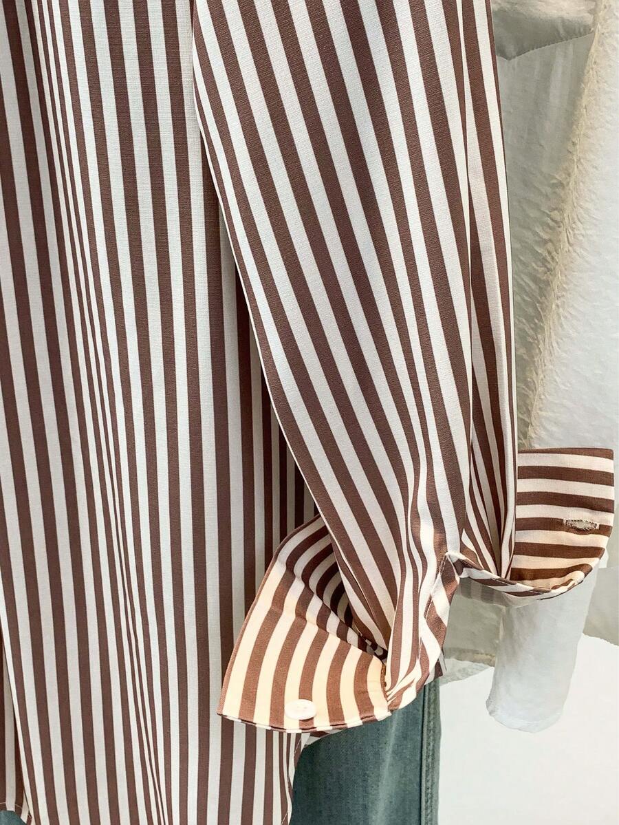 Women’s Striped Long Sleeve Blouse