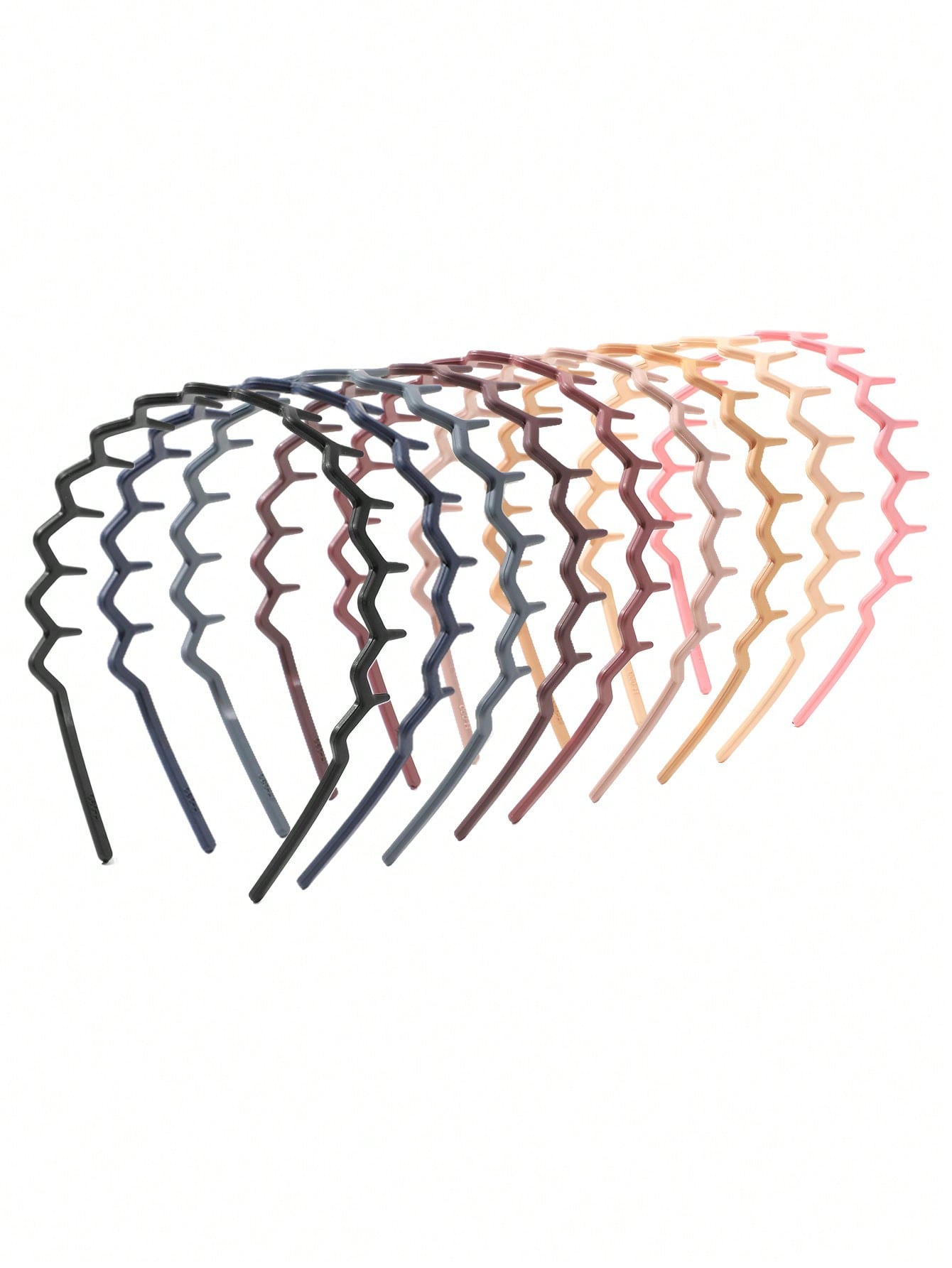3pcs Wavy Toothed Headbands, Simple Non-Slip Hair Bands, Leopard Print Multi-Color, Suitable For Men And Women Hair Care, Hair Hoop ,Hairband For Women Hair Accessories