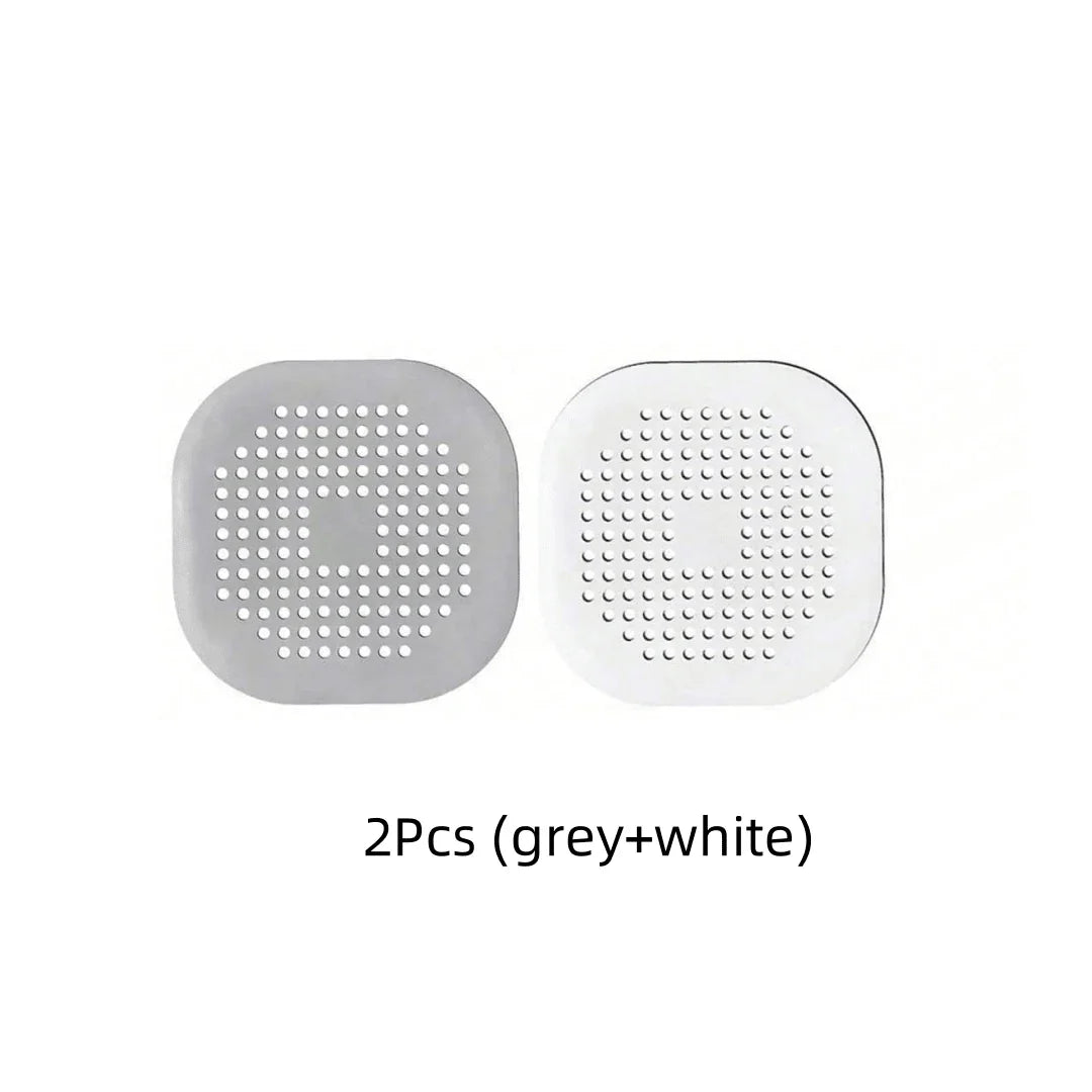 1/2/3pcs Silicone Hair Catcher And Drain Stopper, Prevent Clogging And Odor, Household Essential, Suitable For Christmas, Halloween, Thanksgiving And Other Holidays