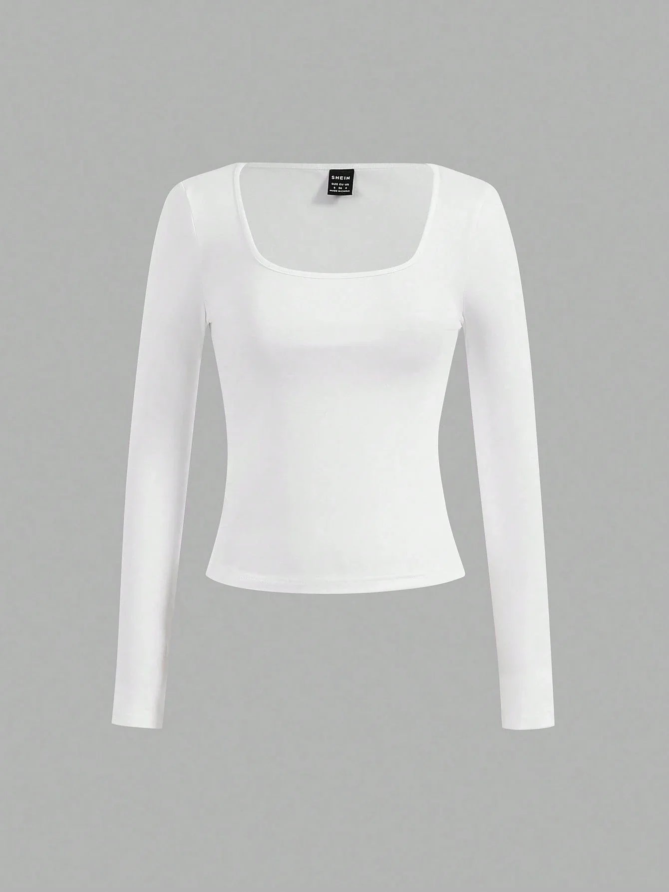 SHEIN Essnce 4pcs/Set Casual Solid Color Versatile Crew Neck Long Sleeve T-Shirts For Women, Suitable For Autumn/Winter,Fall