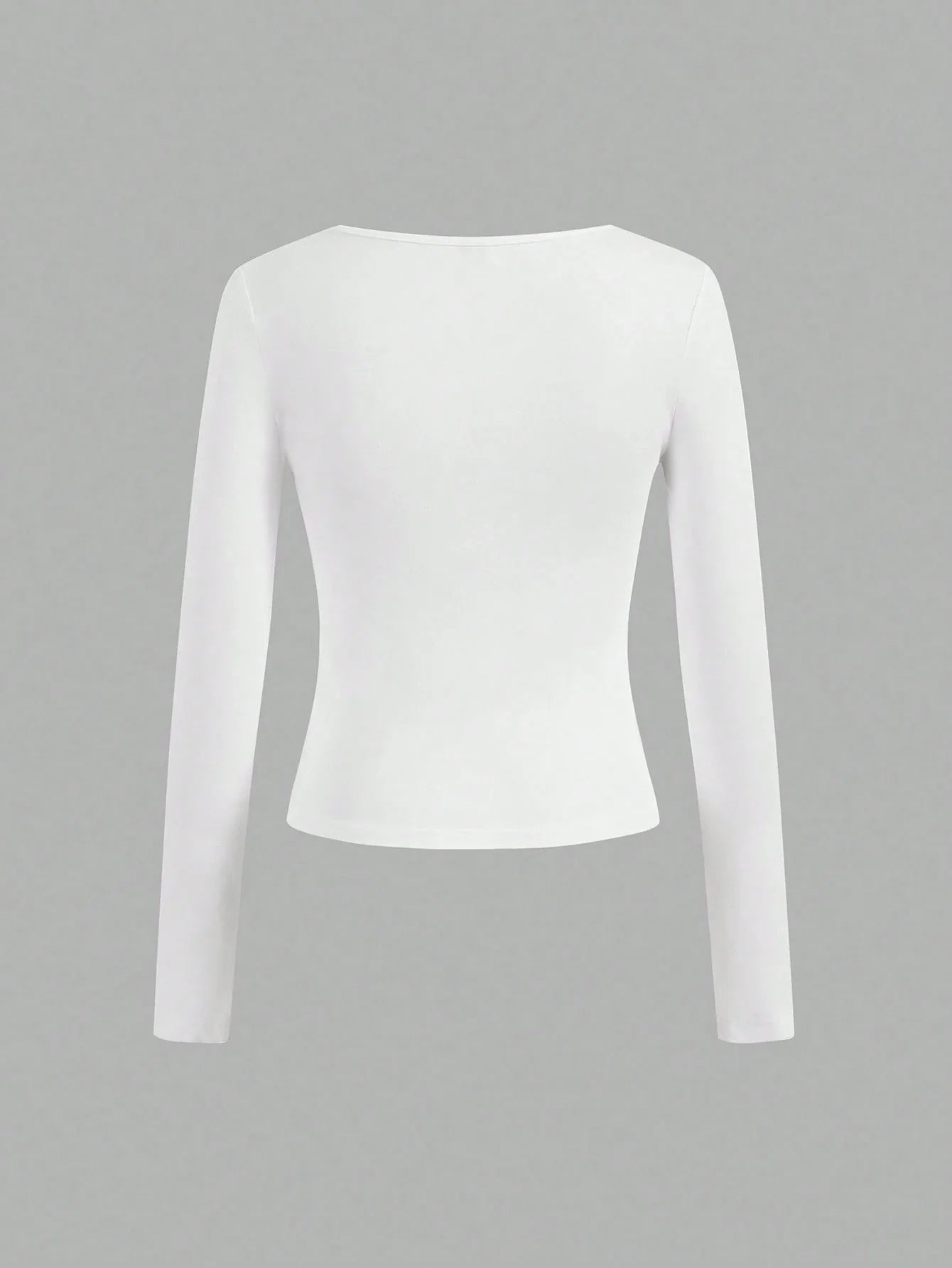 SHEIN Essnce 4pcs/Set Casual Solid Color Versatile Crew Neck Long Sleeve T-Shirts For Women, Suitable For Autumn/Winter,Fall