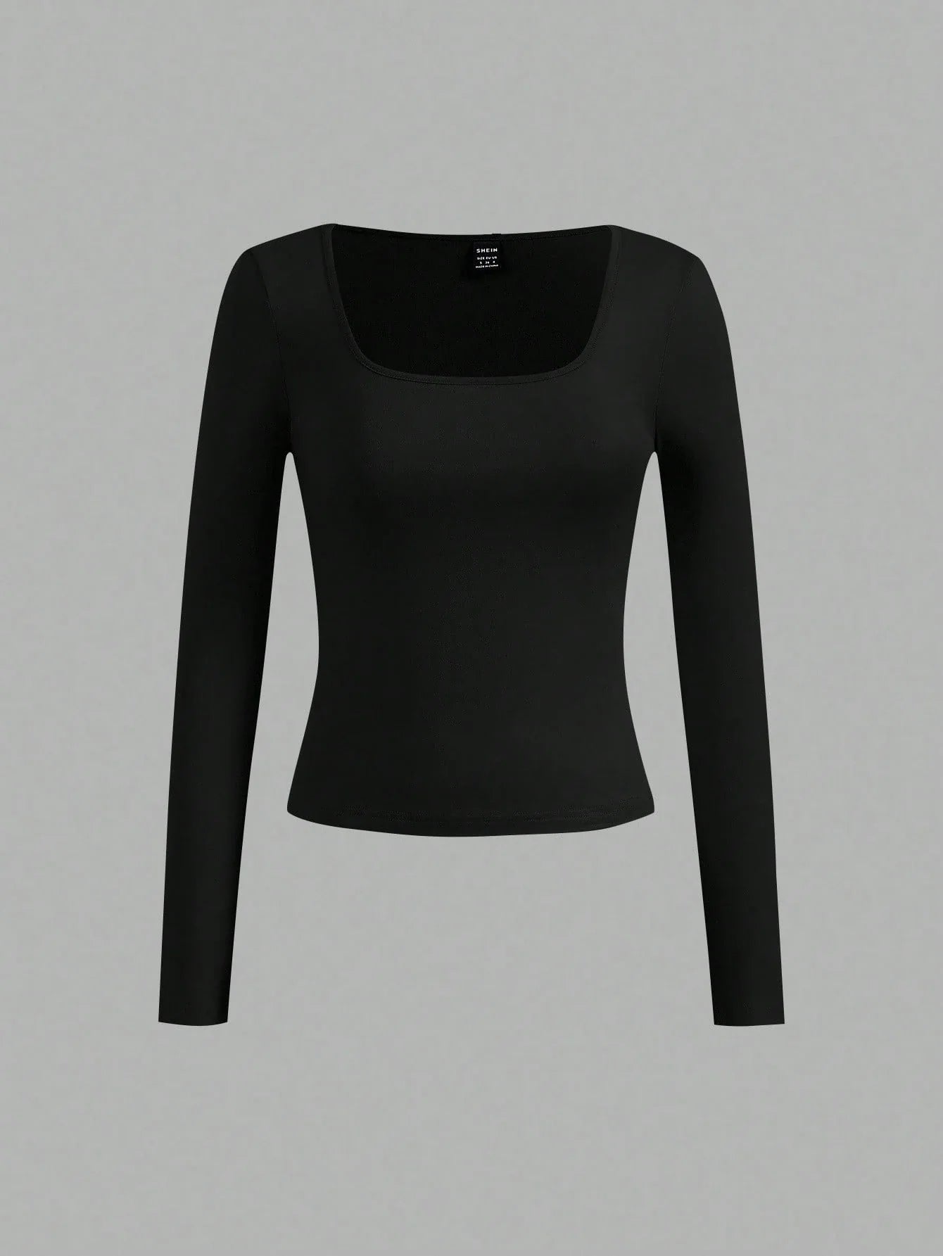 SHEIN Essnce 4pcs/Set Casual Solid Color Versatile Crew Neck Long Sleeve T-Shirts For Women, Suitable For Autumn/Winter,Fall