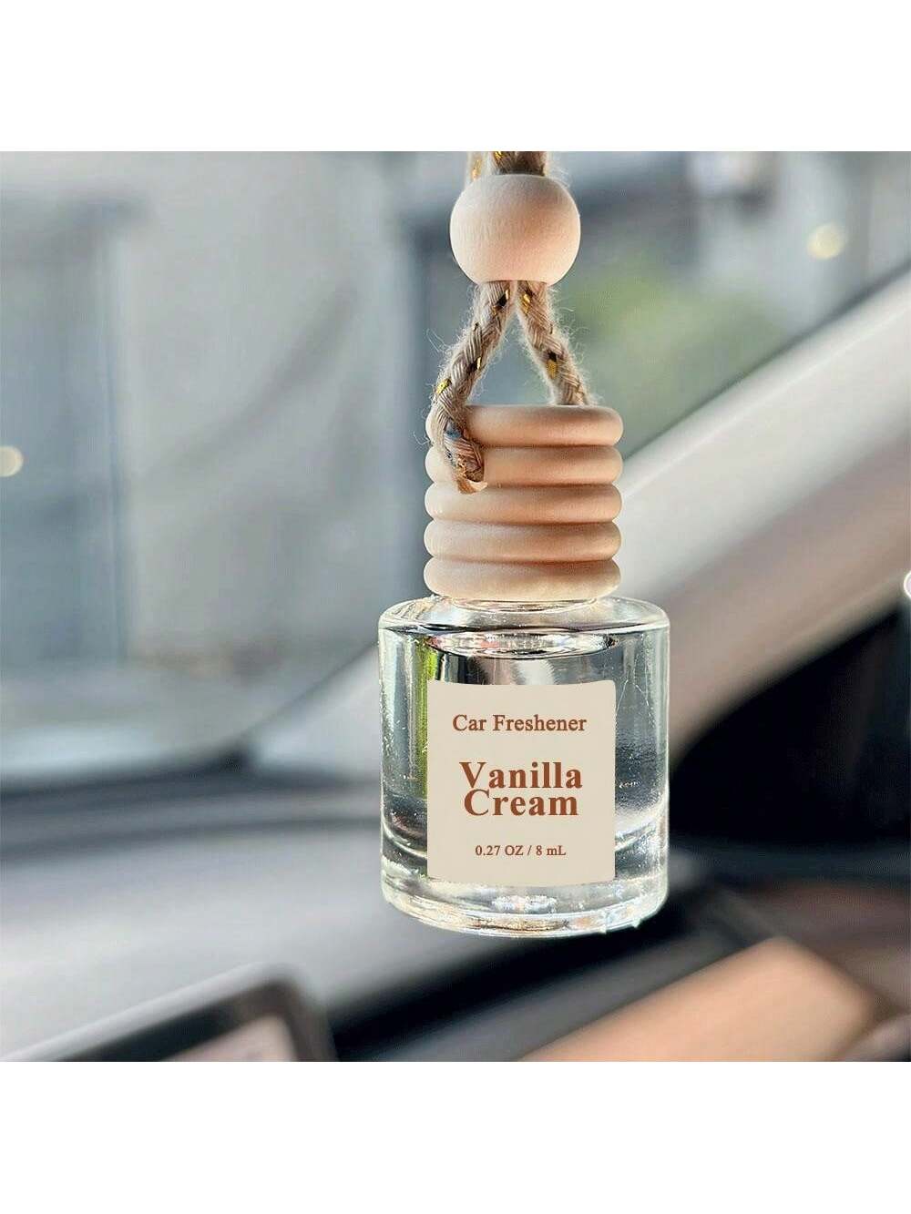 1pc Car Air Freshener Hanging Diffuser, Christmas, Anniversary, Odor Eliminator, Air Freshener, Essential Oil Diffuser, Car Accessories, Deodorizer, Suitable For Car And Home