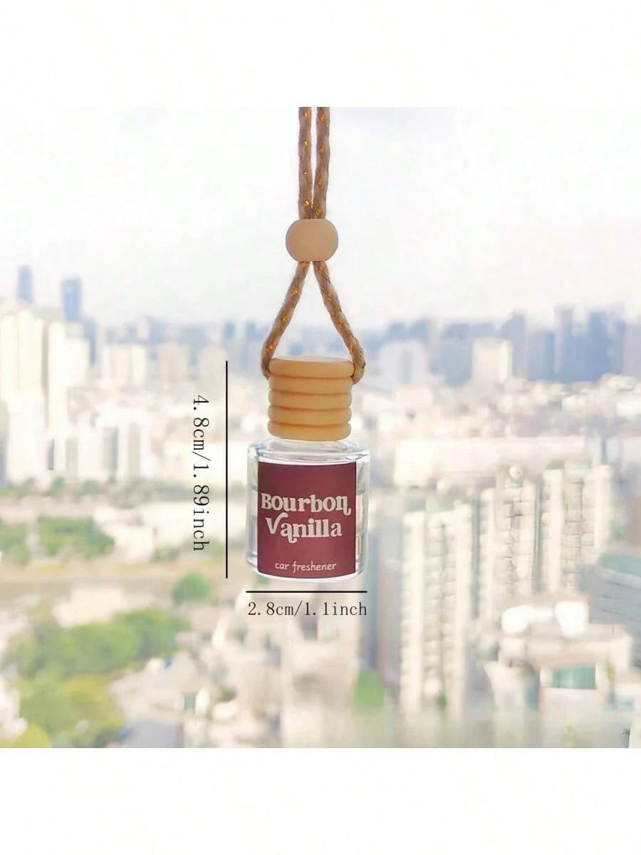 1pc Car Air Freshener Hanging Diffuser, Christmas, Anniversary, Odor Eliminator, Air Freshener, Essential Oil Diffuser, Car Accessories, Deodorizer, Suitable For Car And Home