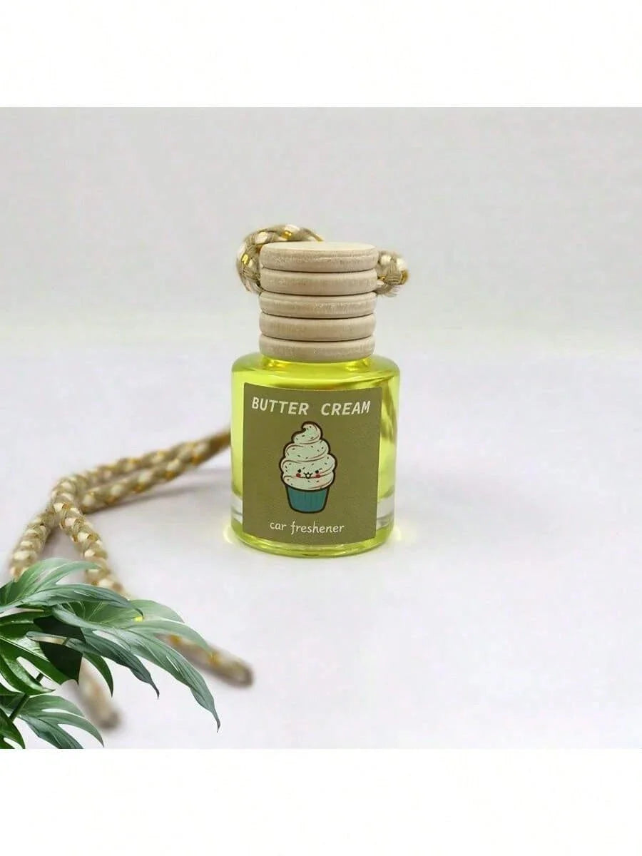 1pc Car Air Freshener Hanging Diffuser, Christmas, Anniversary, Odor Eliminator, Air Freshener, Essential Oil Diffuser, Car Accessories, Deodorizer, Suitable For Car And Home