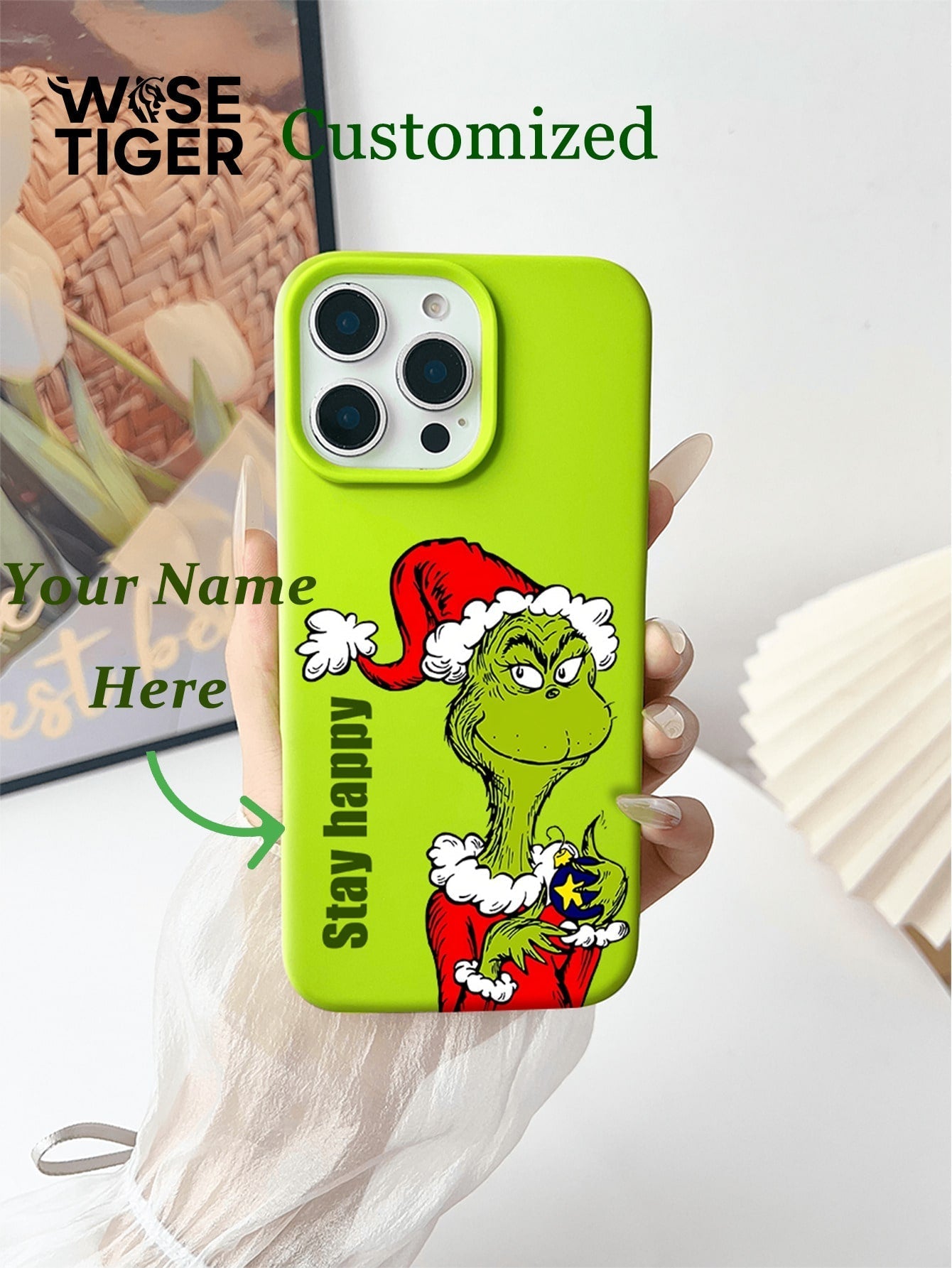 Personalized Holiday Photo Phone Case