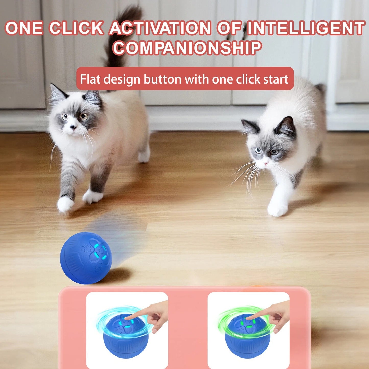 Interactive Automatic Dog Fetch Ball