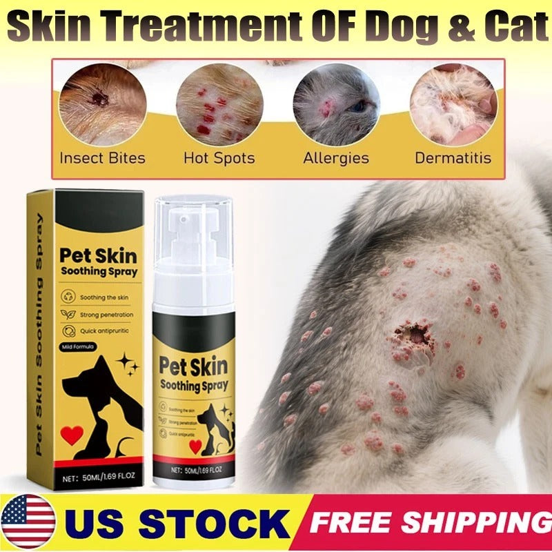 Natural Pet Skin Treatment Spray