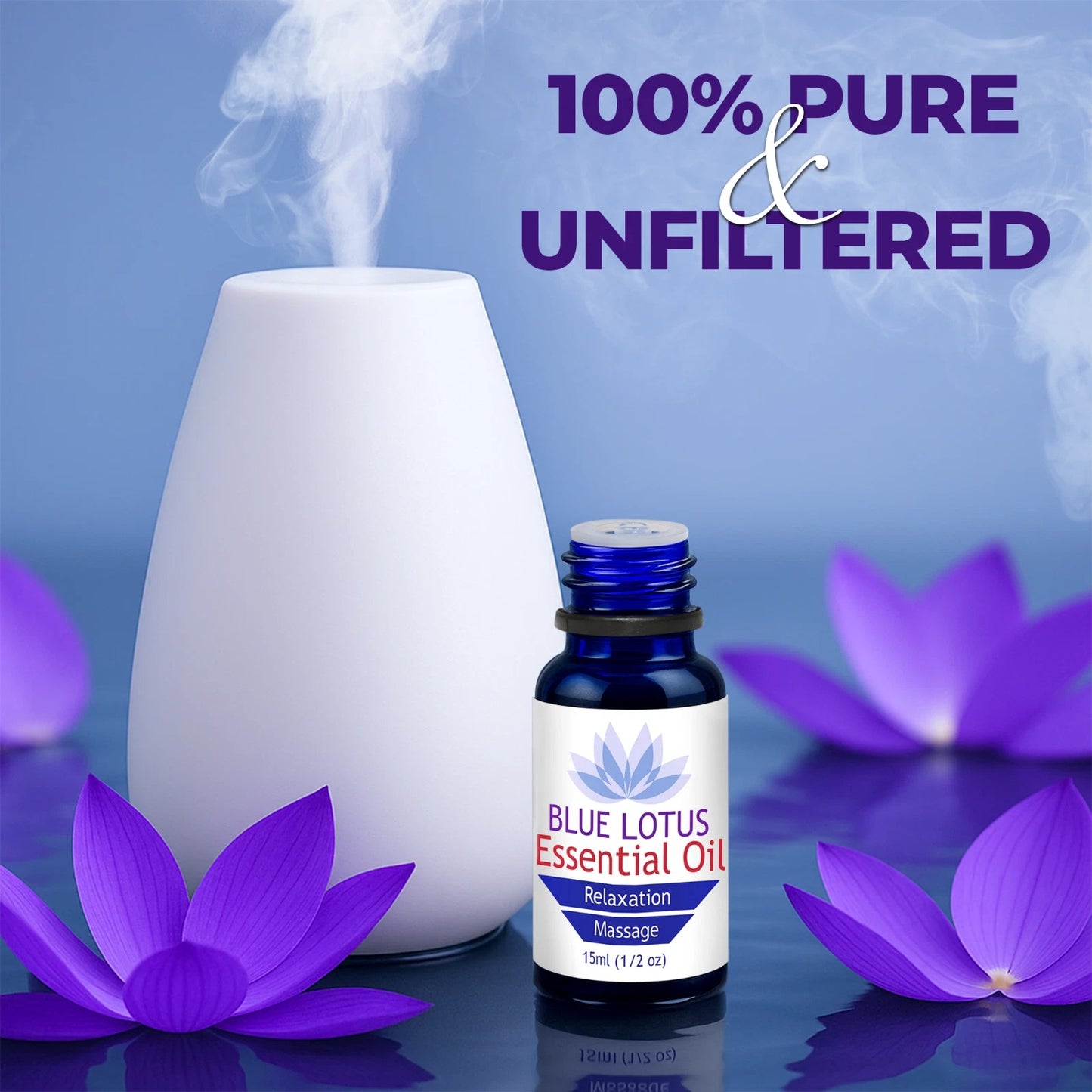 Pure Blue Lotus Essential Oil