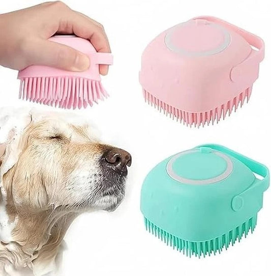 Silicone Pet Bath Massage Brush