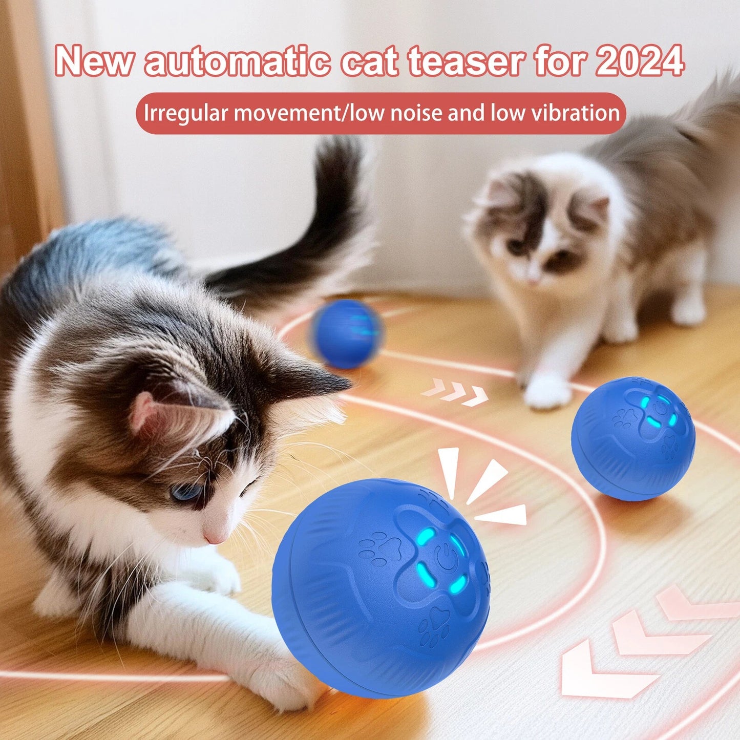 Interactive Automatic Dog Fetch Ball