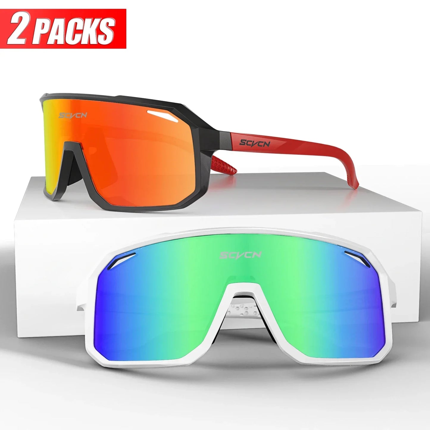SCVCN UV400 Cycling Sports Sunglasses