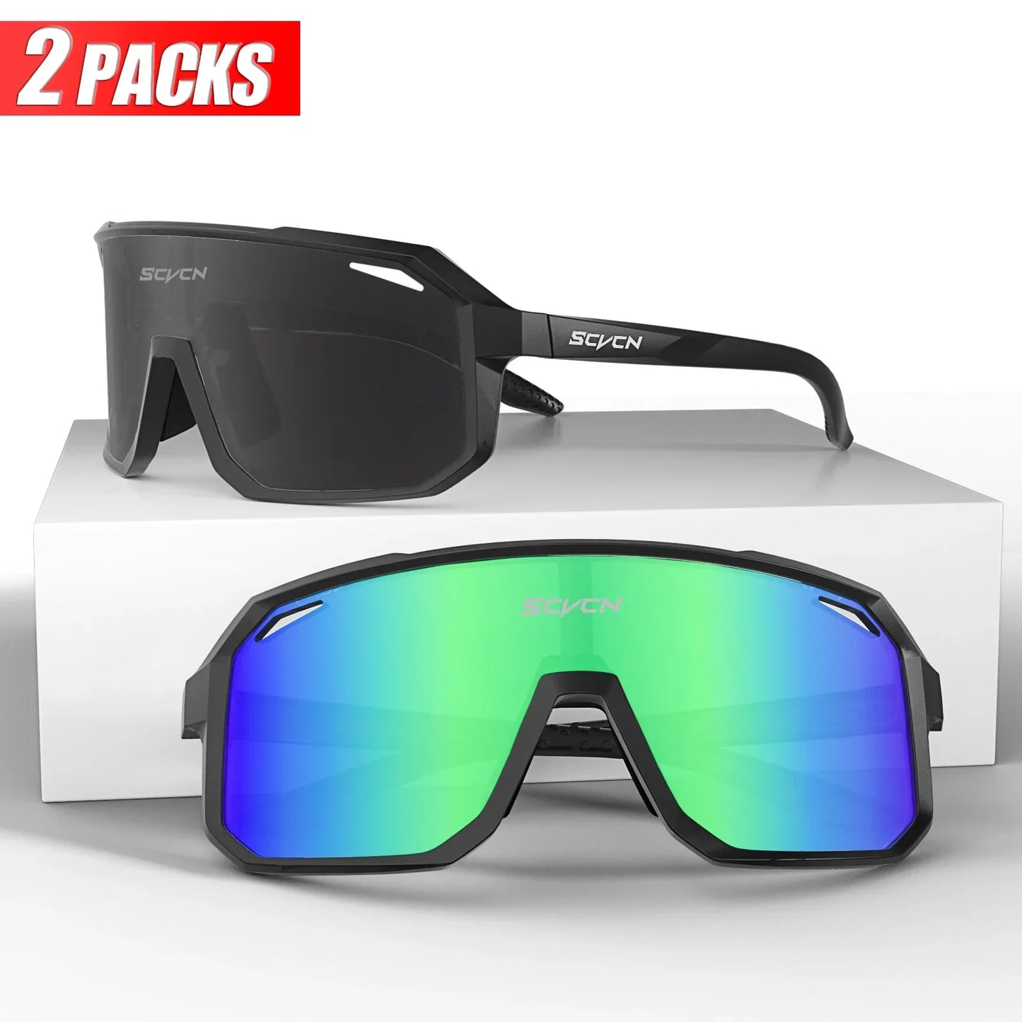 SCVCN UV400 Cycling Sports Sunglasses