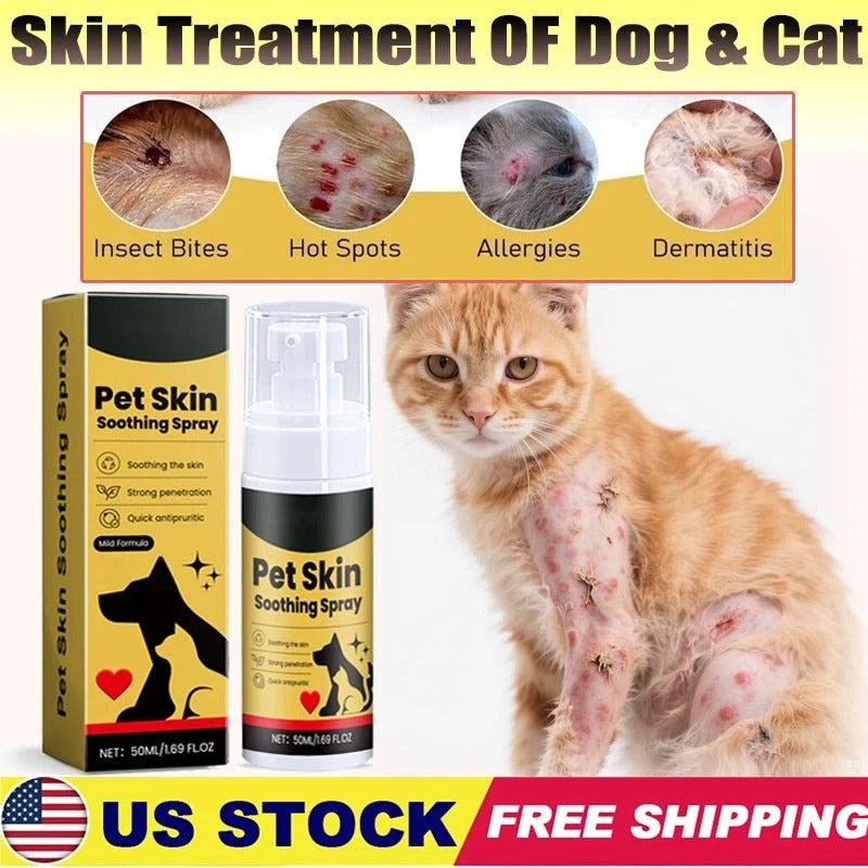 Natural Pet Skin Treatment Spray