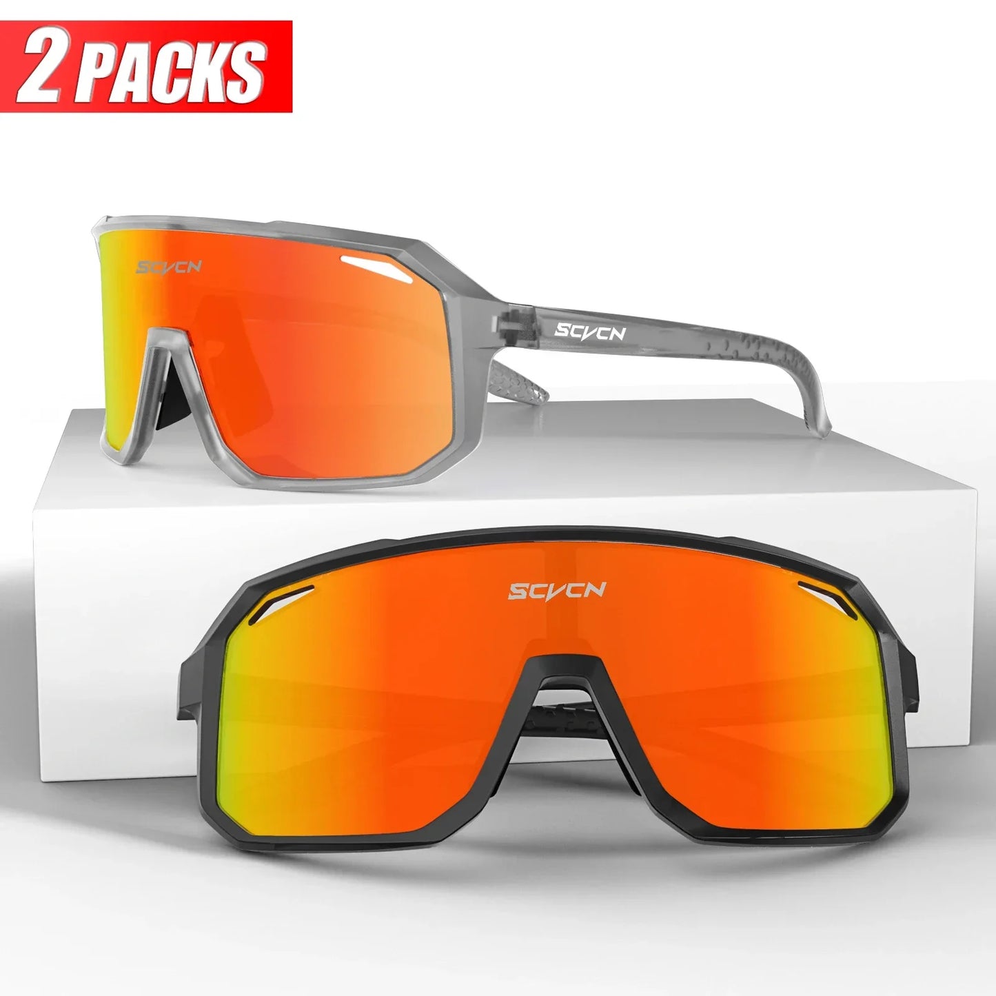 SCVCN UV400 Cycling Sports Sunglasses