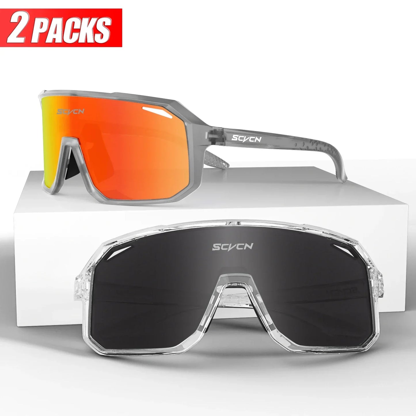 SCVCN UV400 Cycling Sports Sunglasses