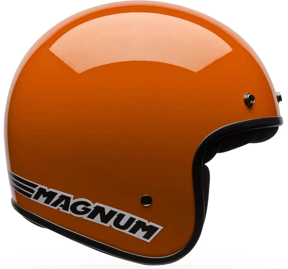 Bell Magnum Orange Motorcycle Helmet