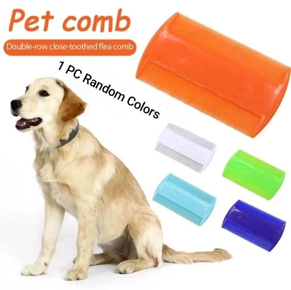 Double Sided Pet Flea Comb